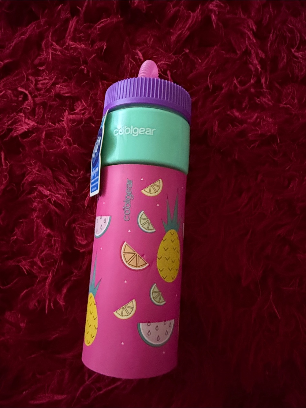 Cool Gear Retro Squishy Water Bottle